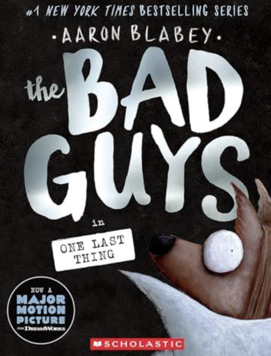 Cover for Bad Guys in One Last Thing #20 by Aaron Blabey